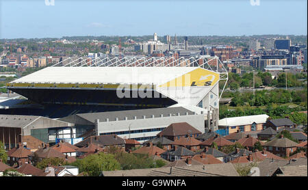 Soccer - Leeds United - Elland Road. A general view of the stadium at Elland Road, Leeds. Stock Photo