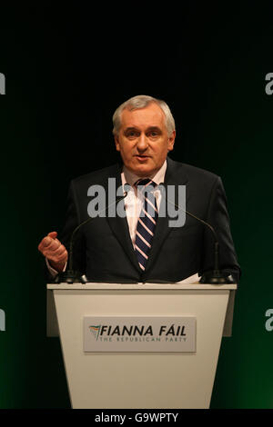 Fianna Fail manifesto launch Stock Photo