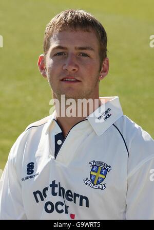 Cricket - Durham Press Day - County Ground. Mark Stoneman, Durham Stock Photo