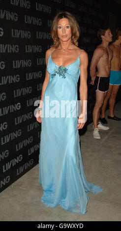 Paula Hamilton arrives for Living TV's Summer Schedule Launch at the Z Rooms in Brick lane, east London. Stock Photo