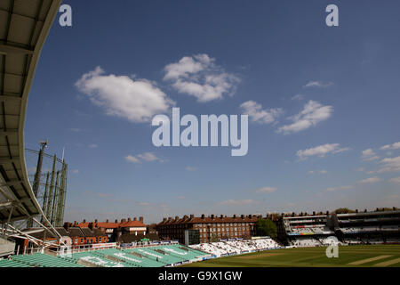 Cricket - Liverpool Victoria County Championship - Division One - Surrey v Yorkshire - The Brit Oval. The Brit Oval, home of Surrey CCC Stock Photo