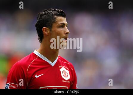 Soccer - FA Cup - Final - Chelsea v Manchester United - Wembley Stadium. Cristiano Ronaldo, Manchester United Stock Photo