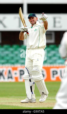 Cricket - ICC Intercontinental Cup - Final - Canada v Ireland - Grace Road Stock Photo