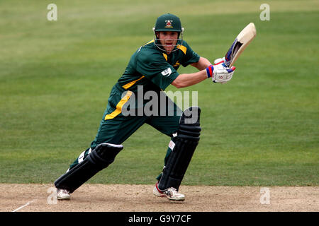 Cricket - Friends Provident Trophy - North Group - Nottinghamshire Outlaws v Yorkshire Phoenix - Trent Bridge Stock Photo