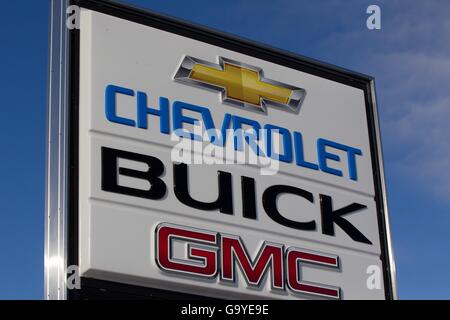 Kingston, Ontario, CANADA. 6th Jan, 2016. The General Motors dealership in Kingston, Ont., on Wednesday Jan. 6, 2016. © Lars Hagberg/ZUMA Wire/Alamy Live News Stock Photo