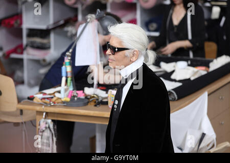 Paris, France. 5th July, 2016. German Designer Karl Lagerfeld Presents 