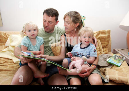 Girl missing in Algarve Stock Photo