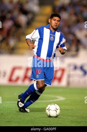 Soccer - 56th Teresa Herrera Trophy - Semi Final - Deportivo La Coruna v Penerol. Donato, Deportivo La Coruna Stock Photo