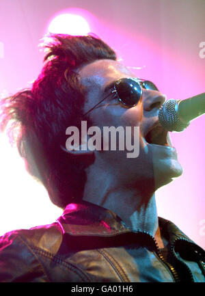 The Stereophonics lead singer Kelly Jones performs at the Carling Academy in Bristol. Stock Photo