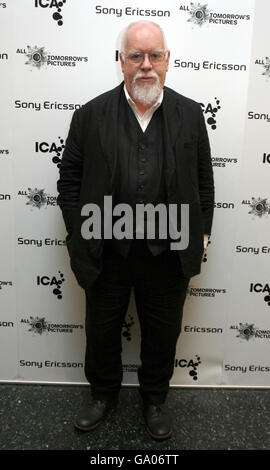 Peter Blake attends the launch of the 'All Tomorrow's Pictures,' exhibition at the Institute of Contemporary Arts in central London. Stock Photo