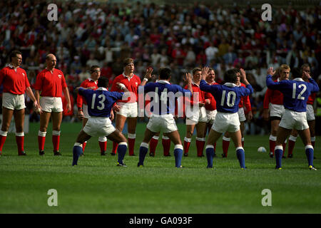 Rugby Union - Rugby World Cup 1991 - Pool C - Wales v Western Samoa - Cardiff Arms Park Stock Photo