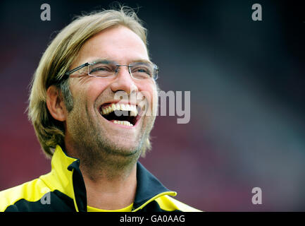 Juergen Klopp, coach of BVB, Borussia Dortmund, portrait, LIGA total! Cup 2011, pictured at match between FSV Mainz 05 0 Stock Photo