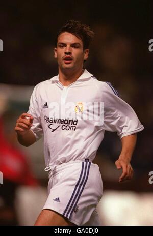 Soccer - 56th Teresa Herrera Trophy - Semi Final - Real Madrid v Cruz Azul. Fernando Morientes, Real Madrid Stock Photo