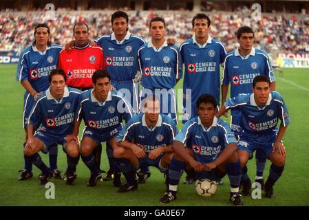 Soccer - 56th Teresa Herrera Trophy - Semi Final - Real Madrid v Cruz Azul. Cruz Azul team group Stock Photo