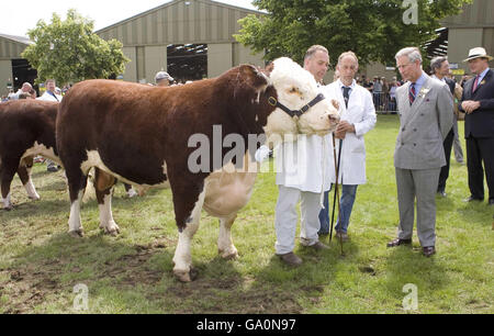 Three Counties Show in Malvern Stock Photo