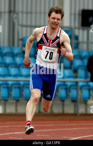 Britain's Stephen Payton in action in the men's 200m class 38 Stock Photo