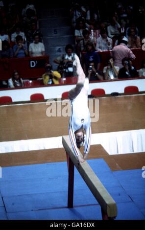 Gymnastics - Montreal Olympic Games - Women's All-Around Final Stock Photo