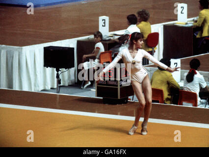Gymnastics - Montreal Olympic Games - Women's All-Around Final Stock Photo