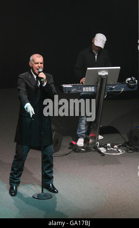 Pet Shop Boys perform at BBC Radio Theatre - London Stock Photo