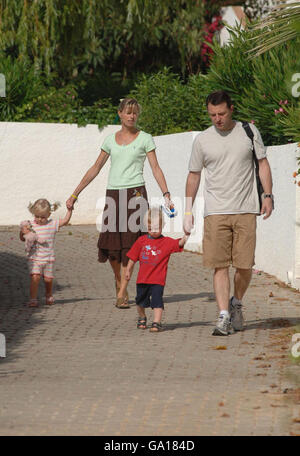 Girl missing in Algarve Stock Photo