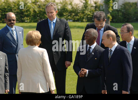 G8 summit - 2007 Stock Photo