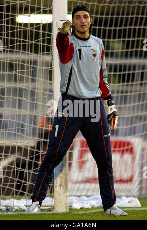 Soccer - International Friendly - Ecuador v Peru - Estadio Mini. Javier Klimowicz, Ecuador Stock Photo