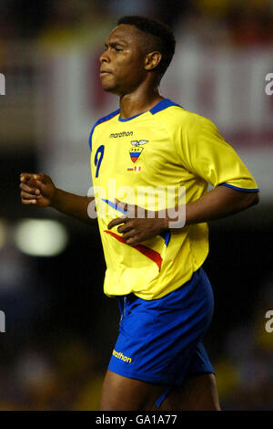 Soccer - International Friendly - Ecuador v Peru - Estadio Mini. Felix Borja, Ecuador Stock Photo