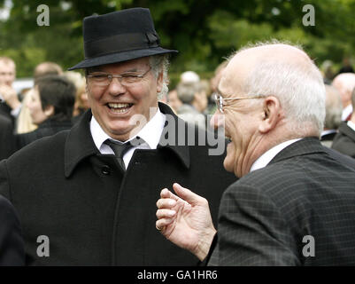 Bernard Manning funeral Stock Photo