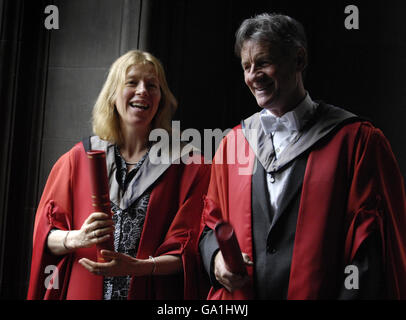 Globetrotter Palin honoured for literary work Stock Photo