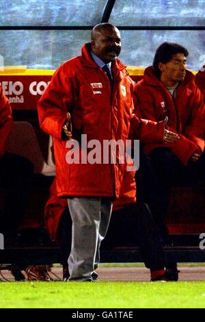 International Soccer - Friendly - Portugal v Angola. Mario Calado, Angola Stock Photo