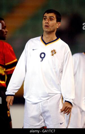 International Soccer - Friendly - Portugal v Angola. Portugal's Pauleta Stock Photo