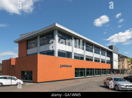 Gorbals Library, Glasgow,Scotland,UK, Stock Photo