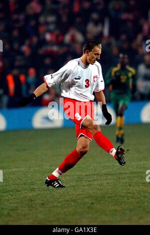 International Soccer - Friendly - Poland v Cameroon. Jacek Bak, Poland Stock Photo