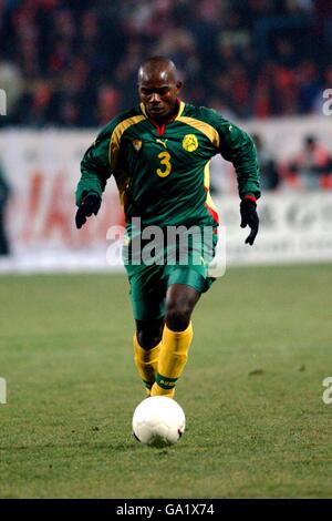 International Soccer - Friendly - Poland v Cameroon. Pierre Wome, Cameroon Stock Photo