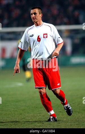 International Soccer - Friendly - Poland v Cameroon. Tomasz Hajto, Poland Stock Photo