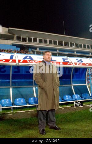 International Soccer - Friendly - Poland v Cameroon. Jerzy Engel, Poland Coach Stock Photo