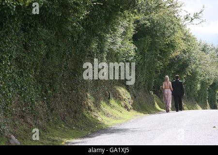 Wedding of JP McManus's daughter Stock Photo