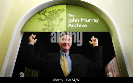 Palin opens literary exhibition Stock Photo