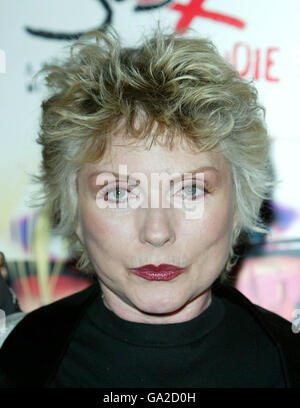 Deborah Harry attends a photocall for the new musical (based on the songs of Blondie) 'Desperately Seeking Susan', at the Sketch Gallery in central London. Stock Photo