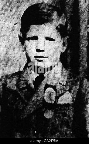 Collect image dated circa 1947 of Christopher Byrne, one of three boys ...