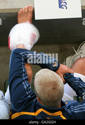 Soccer - Friendly - LA Galaxy v Tigres UANL - The Home Depot Center Stock Photo