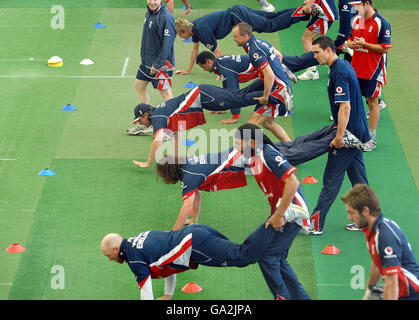 Cricket - England Nets Practice Session - Edgbaston Stock Photo