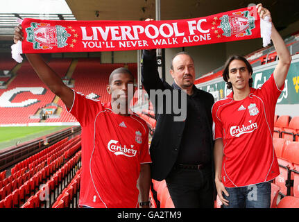 Soccer - Barclays Premier League - Liverpool Press Conference - Anfield Stock Photo