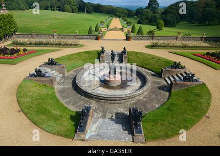 Osborne House, former royal residence, built 1845-1851 for Queen Victoria and Prince Albert, East Cowes, Isle of Wight, England, Stock Photo