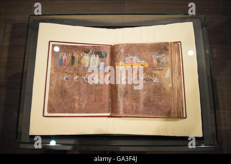 Italy Calabria Rossano - Codex Purpureus - VI century -the parable of ...