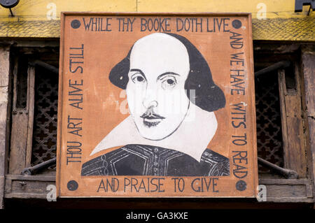 Shakespeare and Company Book Store, sign, Quartier Latin, Paris, France, Europe Stock Photo