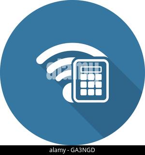 Secure Access Icon. Flat Design. Stock Vector