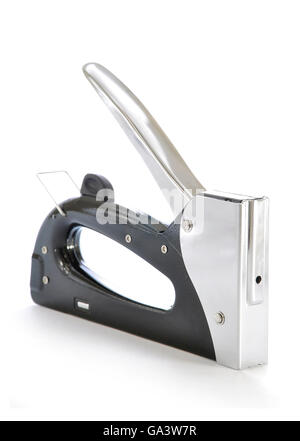 Staple Gun Isolated on White Background Stock Photo