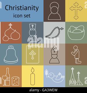 Jesus Christ,Vector icons set Stock Vector Image & Art - Alamy