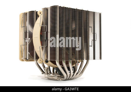 Cooler computer fan equipment. Technology design. Stock Photo